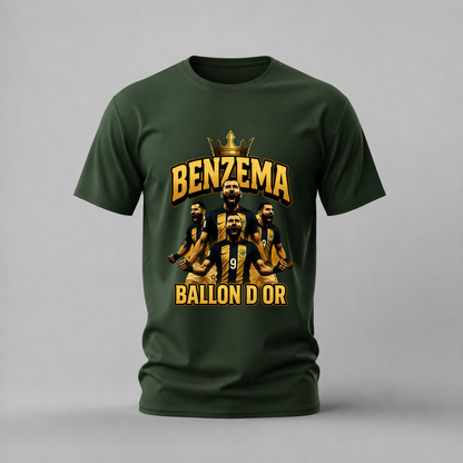 BENZEMA Ballon d'Or Graphic T-Shirt