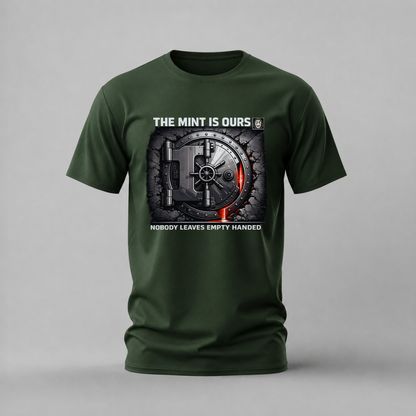 MONEY HEIST The Mint Is Ours Graphic T-Shirt