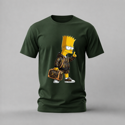 BART SIMPSON Louis Vuitton Graphic T-Shirt