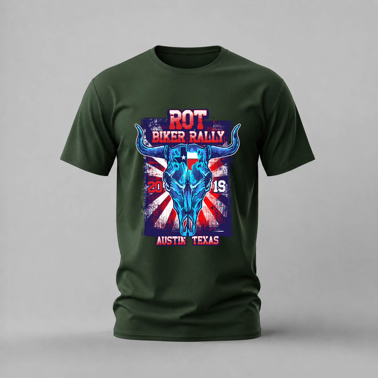 ROT BIKER RALLY Graphic T-Shirt