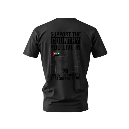 Support The Country You Live In — UAE Pride T-Shirt