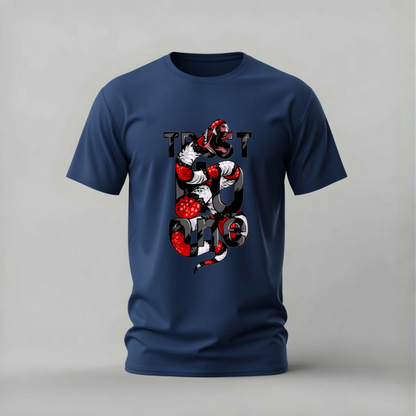 TRUST NO ONE Snake Graphic T-Shirt