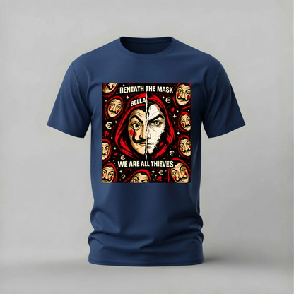 MONEY HEIST We Are All Thieves Graphic T-Shirt