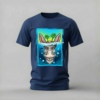 UNDERWATER DONKEY Graphic T-Shirt
