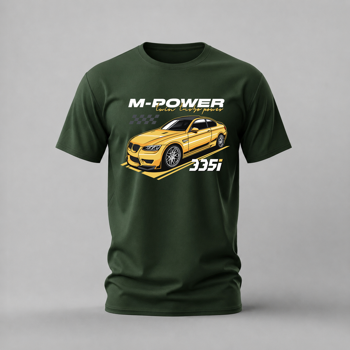 BMW M3 TWIN TURBO POWER Graphic T-Shirt
