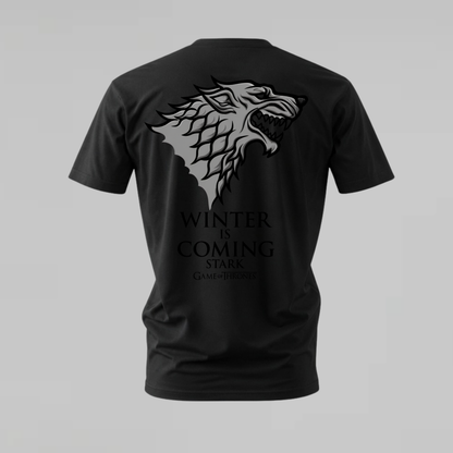 WINTER IS COMING Direwolf Graphic T-Shirt