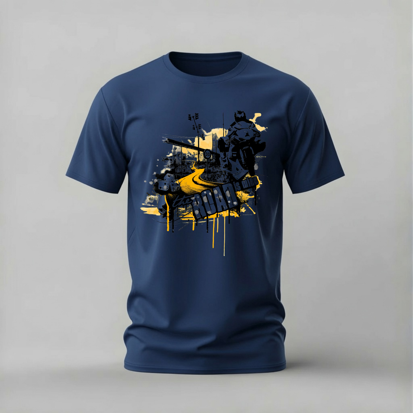 THE ROAD IS MINE Graphic T-Shirt