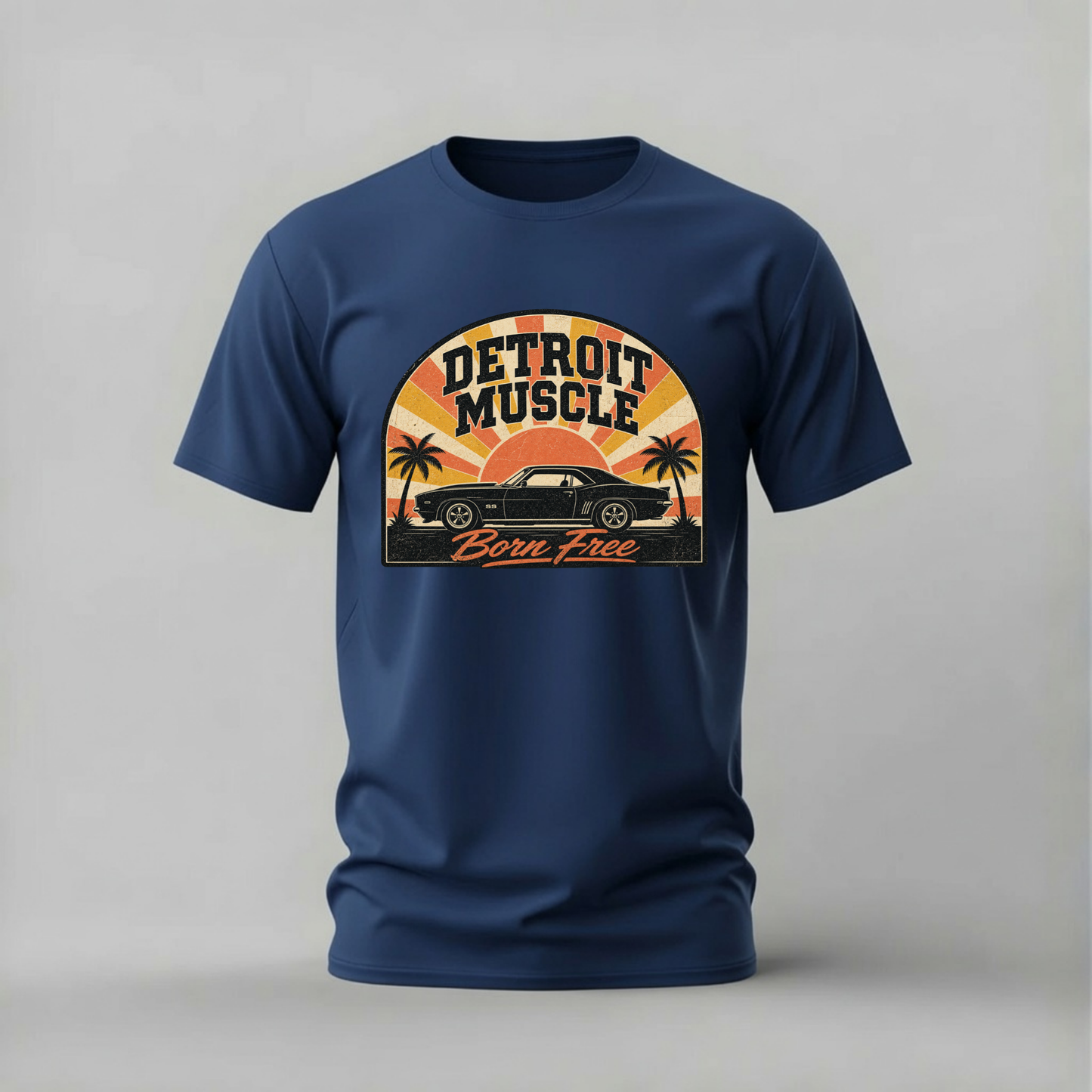 DETROIT MUSCLE Graphic T-Shirt