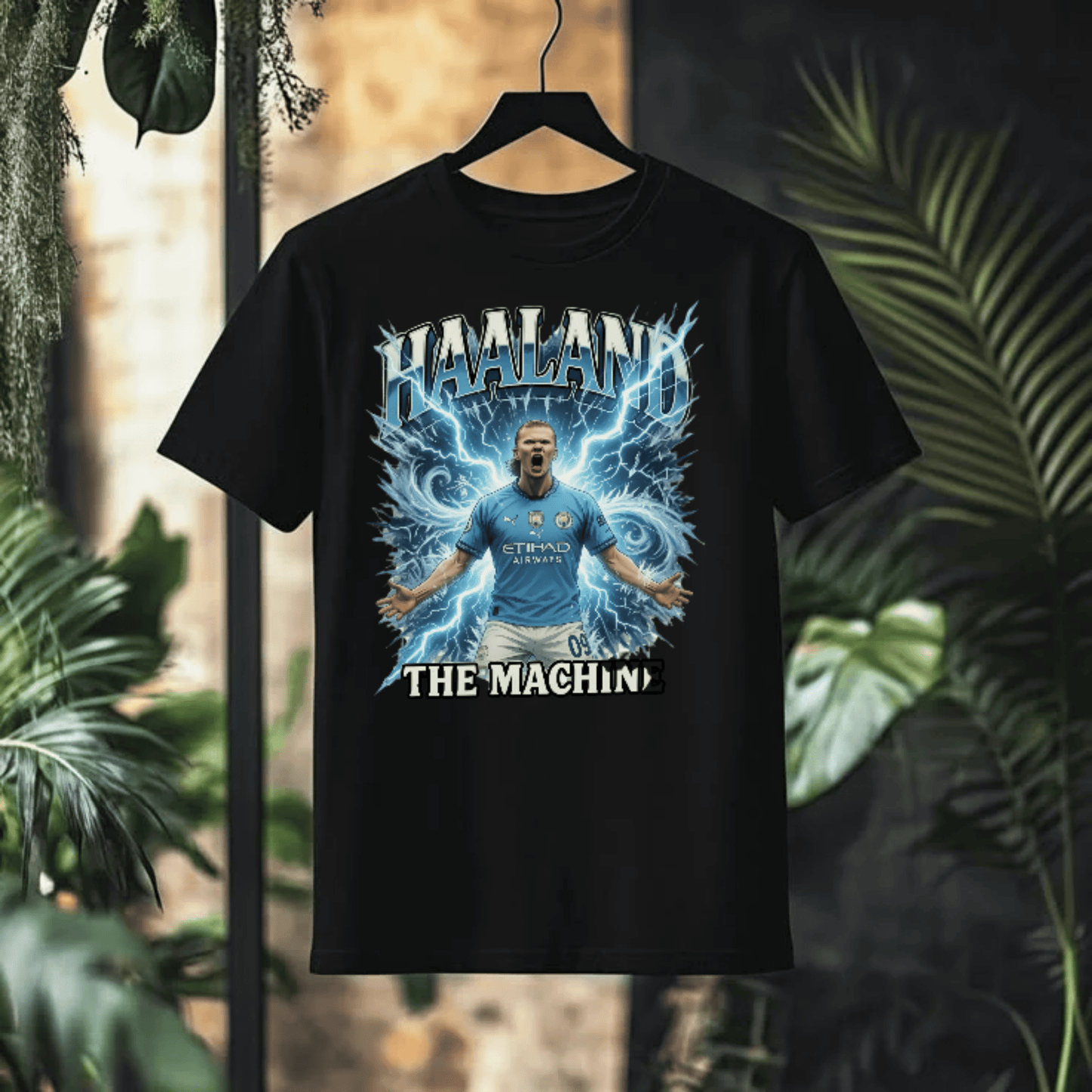 HAALAND The Machine Graphic T-Shirt
