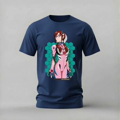 MARI MAKINAMI Evangelion Graphic T-Shirt
