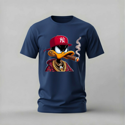 GANGSTER DAFFY DUCK Graphic T-Shirt