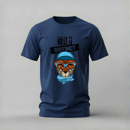 WILD INSTINCT Tiger Graphic T-Shirt
