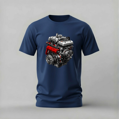 CAR ENGINE Graphic T-Shirt