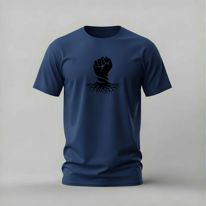 RAISED FIST Roots Graphic T-Shirt