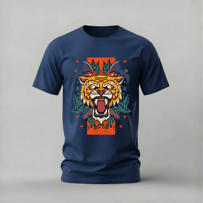 FIERCE TIGER Graphic T-Shirt