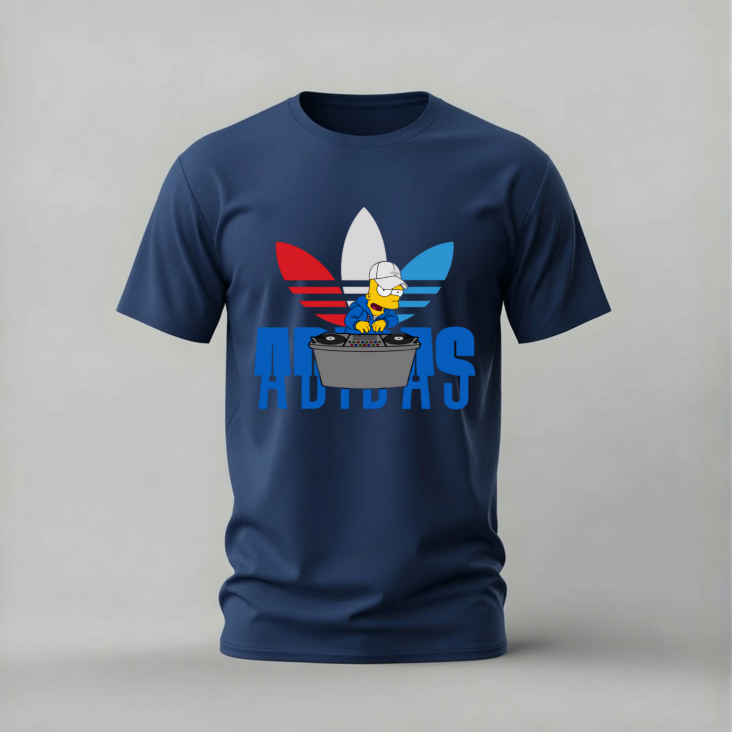 BART SIMPSON Adidas DJ Graphic T-Shirt
