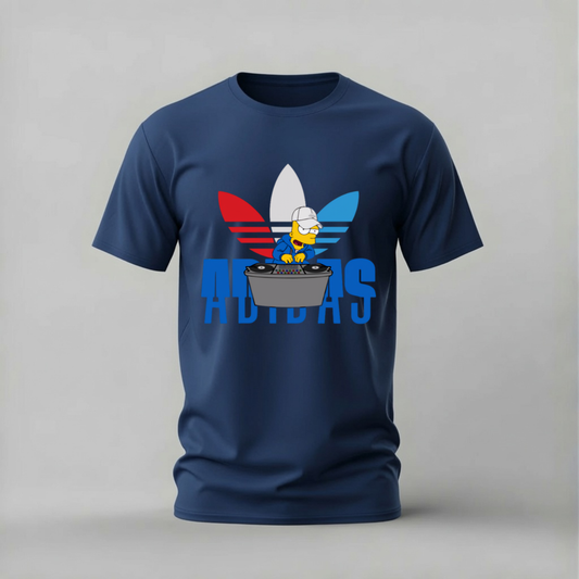 BART SIMPSON Adidas DJ Graphic T-Shirt