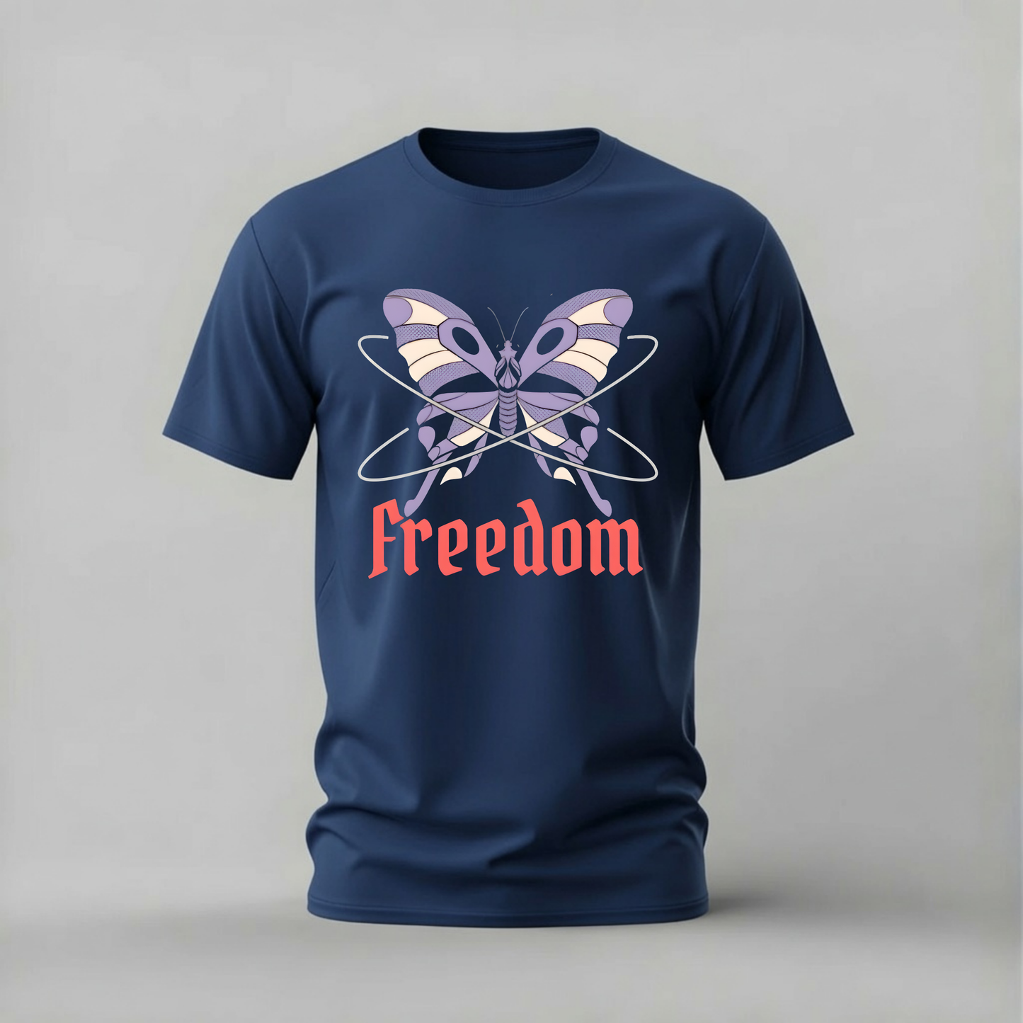 FREEDOM Butterfly Graphic T-Shirt