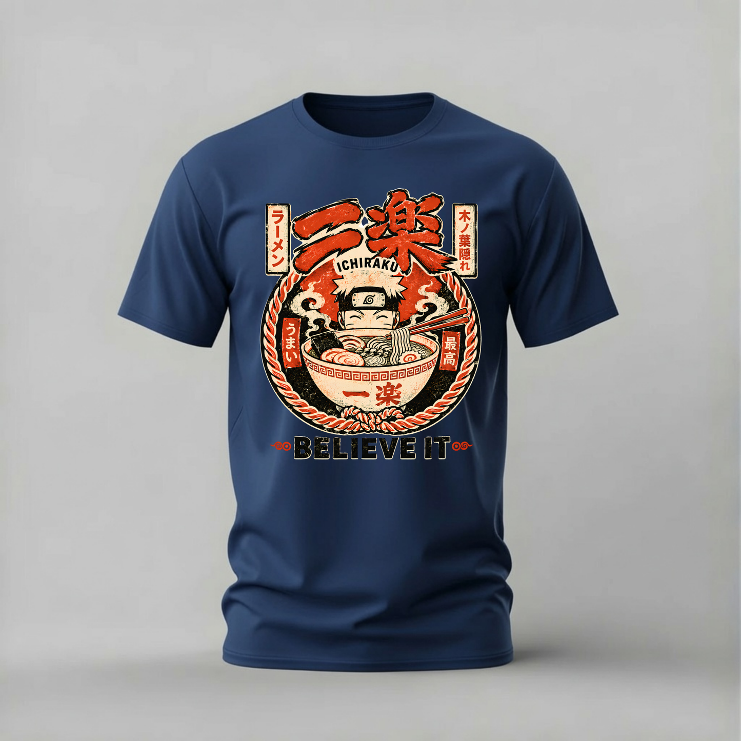 ICHIRAKU RAMEN Naruto Graphic T-Shirt