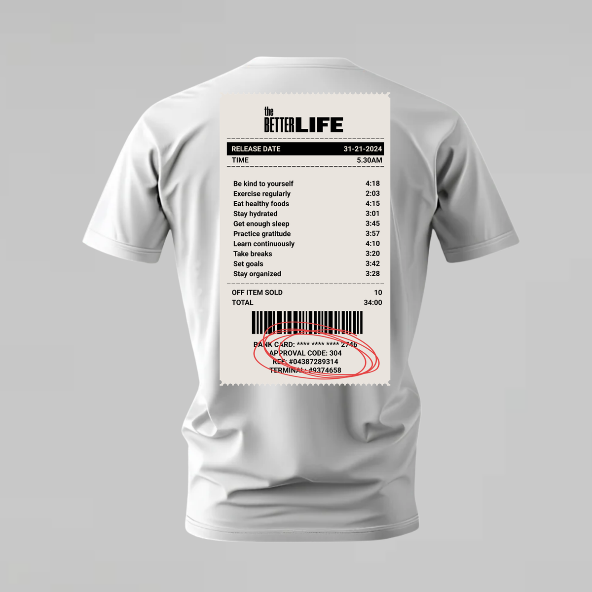 THE BETTER LIFE Graphic T-Shirt