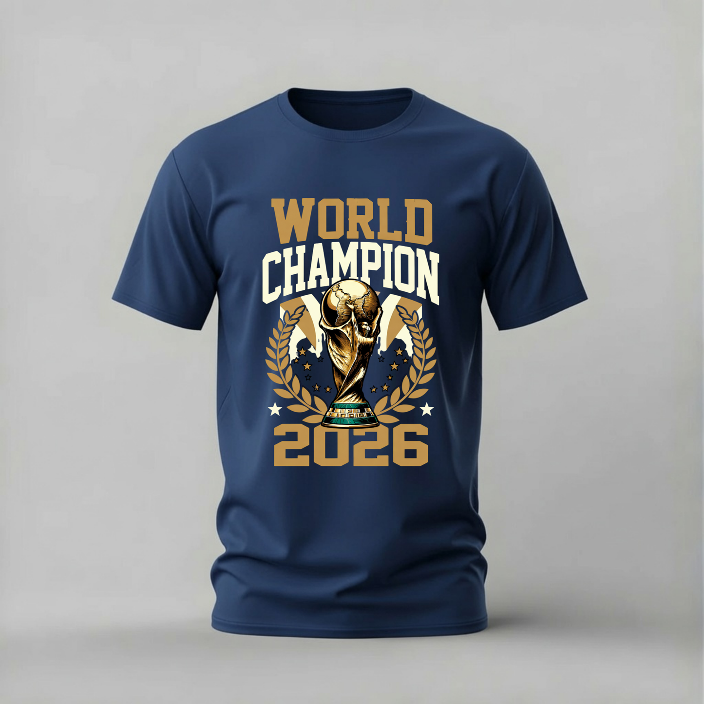 WORLD CHAMPION 2026 Trophy Graphic T-Shirt