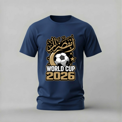 WORLD CUP 2026 Arabic Graphic T-Shirt