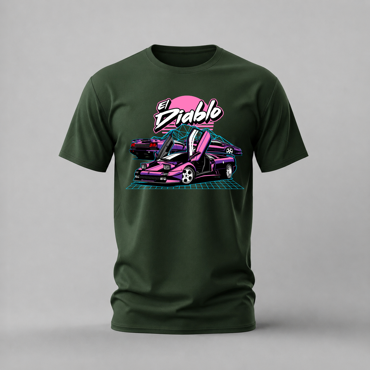 EL DIABLO LAMBORGHINI Graphic T-Shirt
