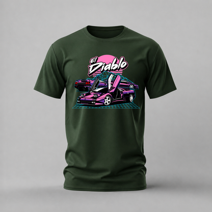 EL DIABLO LAMBORGHINI Graphic T-Shirt