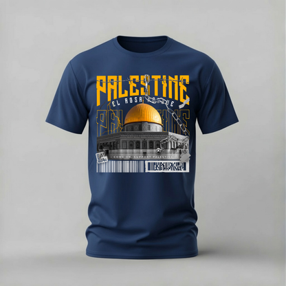 PALESTINE Al Aqsa Mosque Graphic T-Shirt
