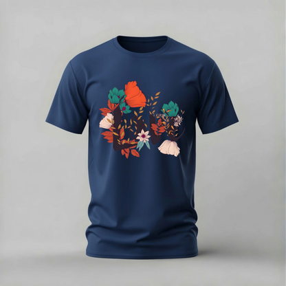 LOVE Floral Graphic T-Shirt