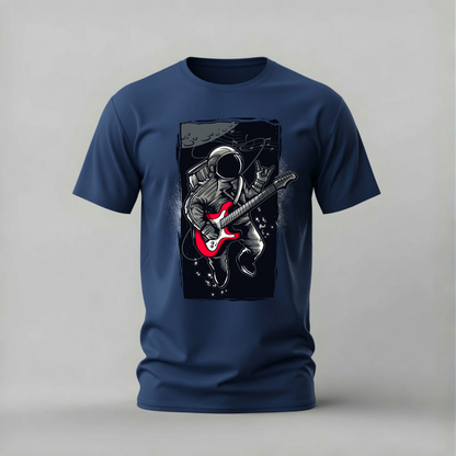 ASTRONAUT Guitar Graphic T-Shirt