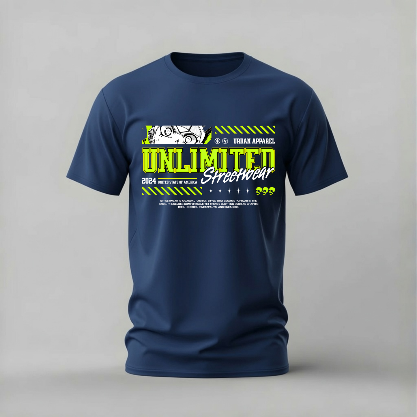UNLIMITED STREETWEAR 2024 Graphic T-Shirt