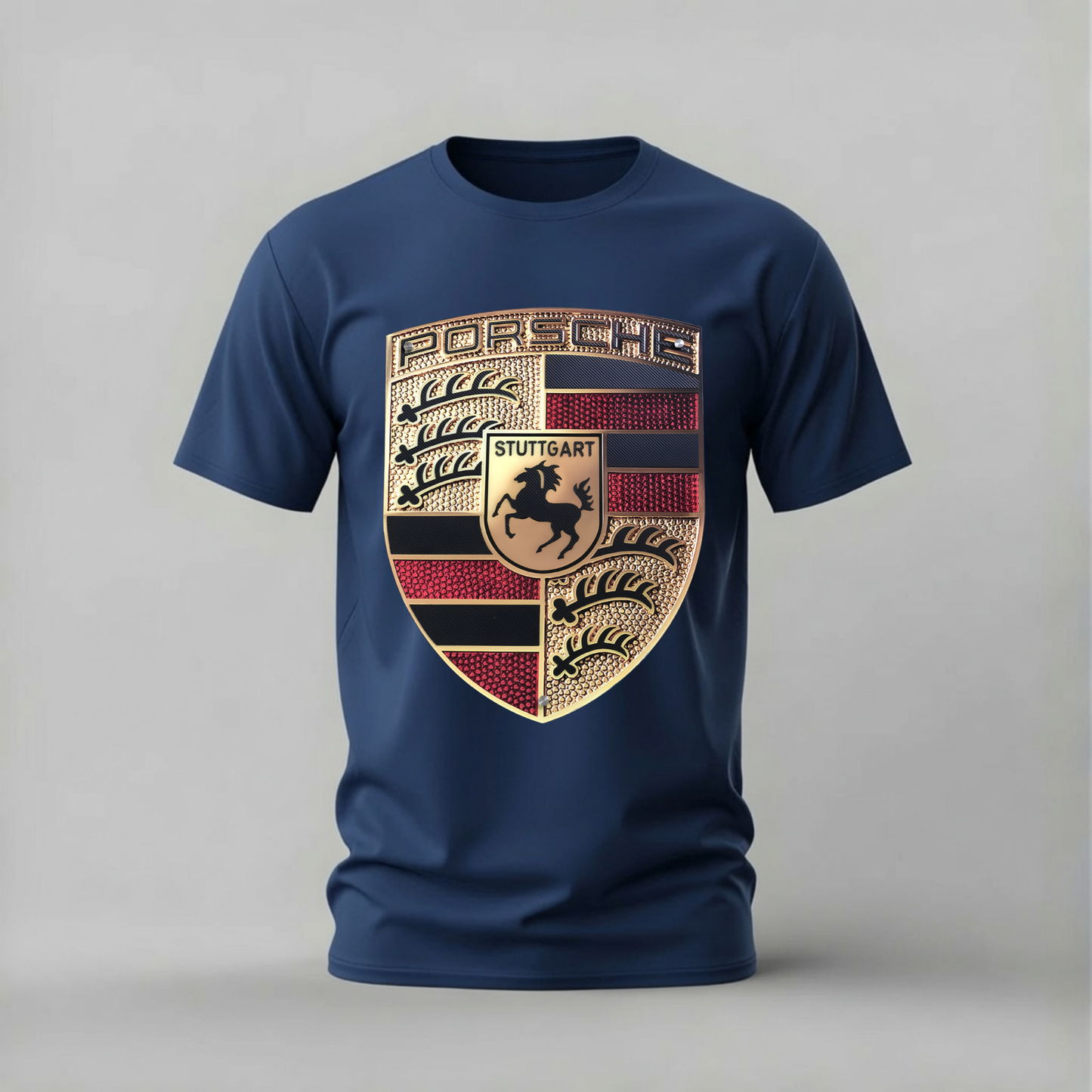 PORSCHE Crest Logo Graphic T-Shirt