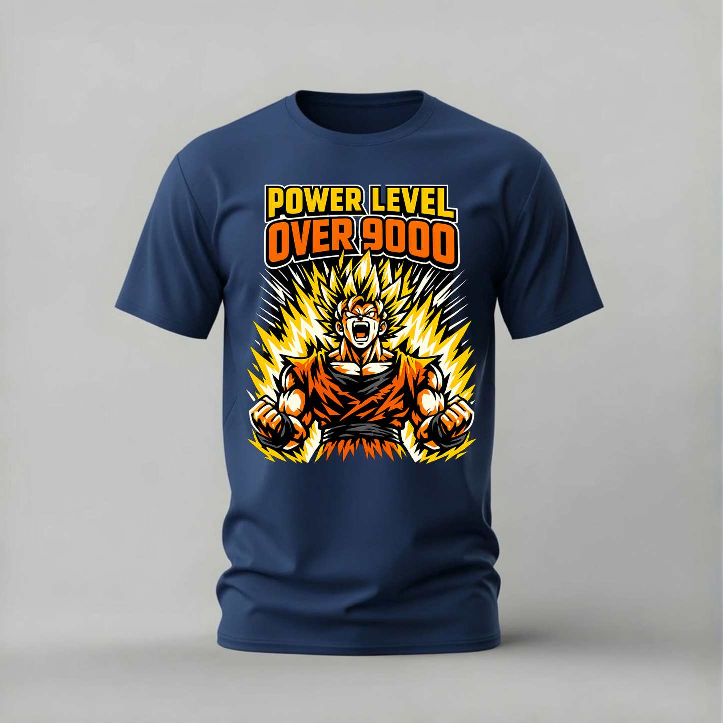POWER LEVEL OVER 9000 Graphic T-Shirt