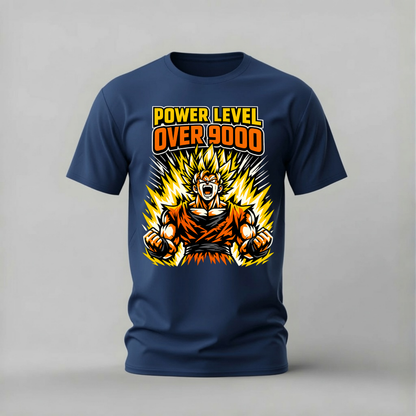POWER LEVEL OVER 9000 Graphic T-Shirt