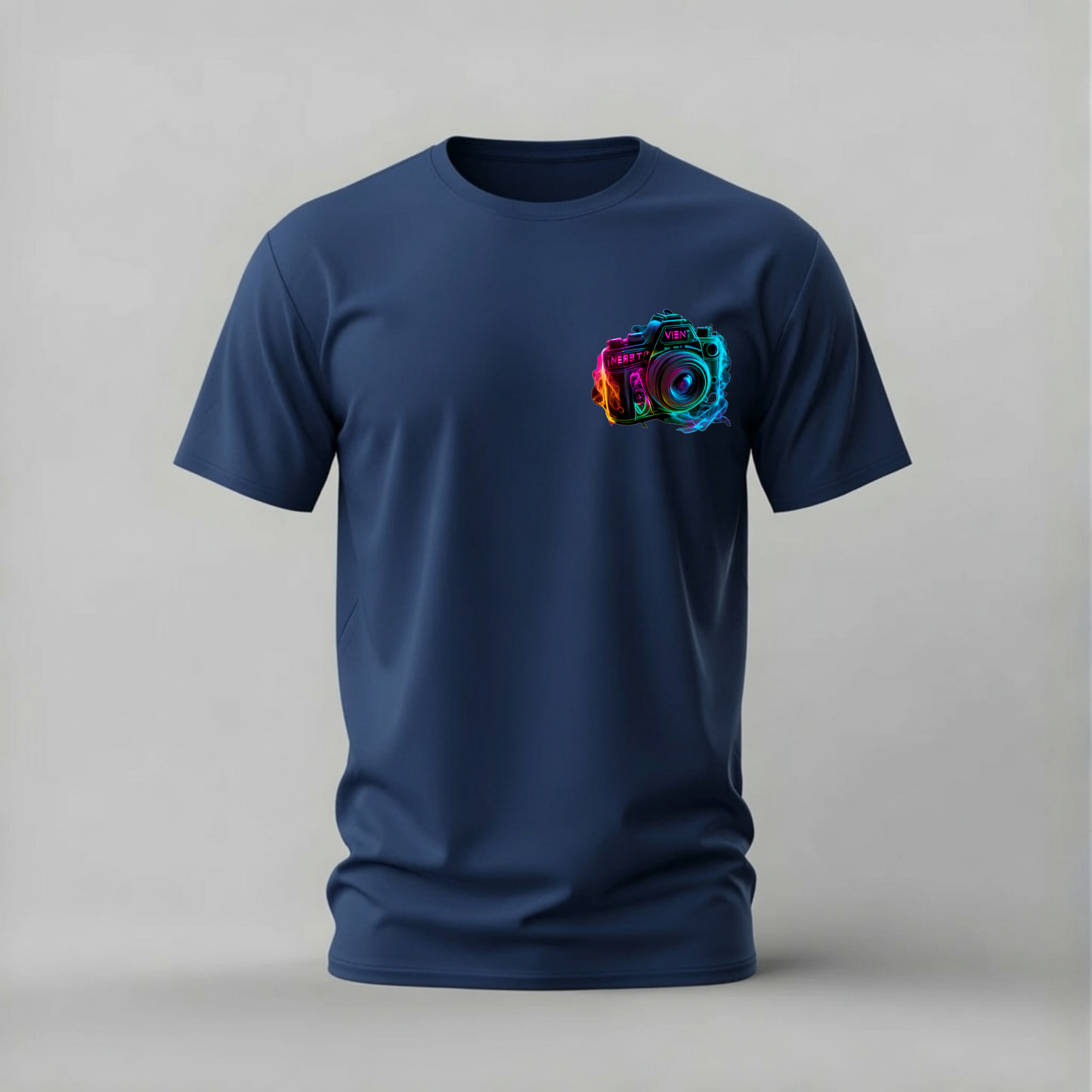 NEON CAMERA Graphic T-Shirt