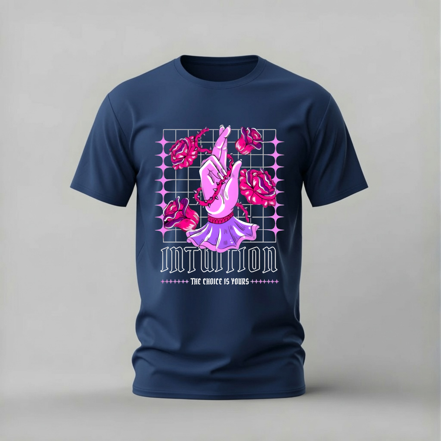 INTUITION Hand Graphic T-Shirt