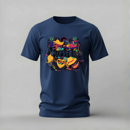 HIPSTER Collage Graphic T-Shirt