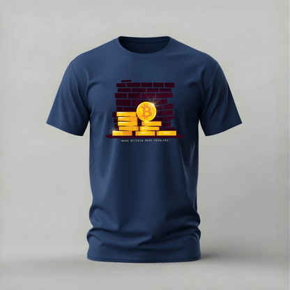 MORE BITCOIN MORE PROBLEMS Graphic T-Shirt