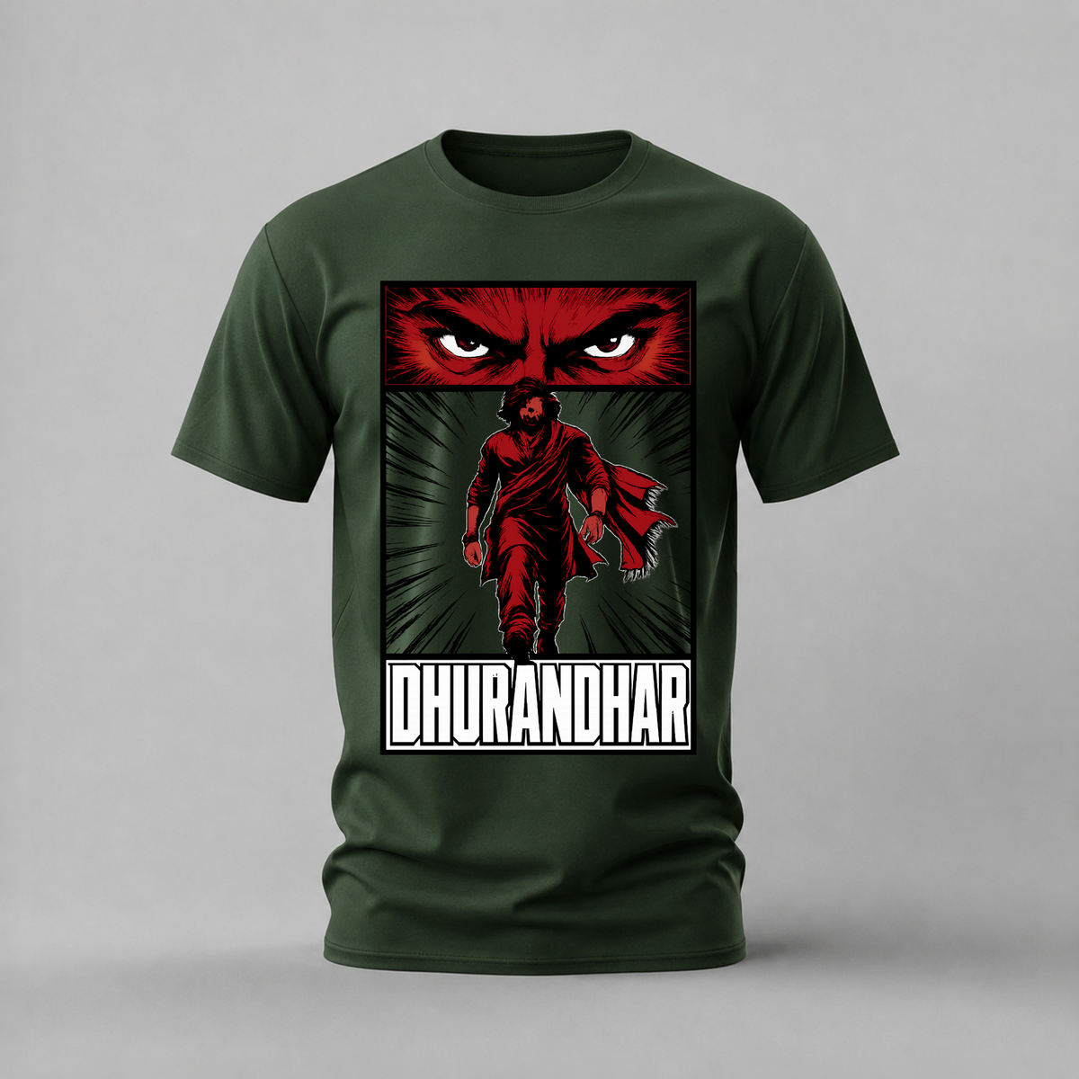 DHURANDHAR RED EYES Graphic T-Shirt