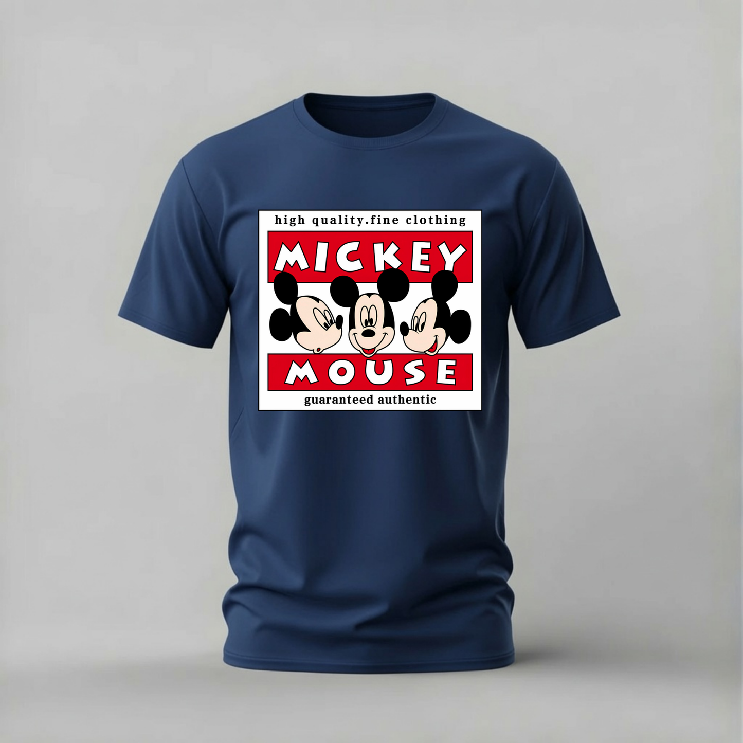 MICKEY MOUSE Vintage Logo Graphic T-Shirt