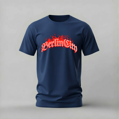 BERLIN CITY Fire Graphic T-Shirt