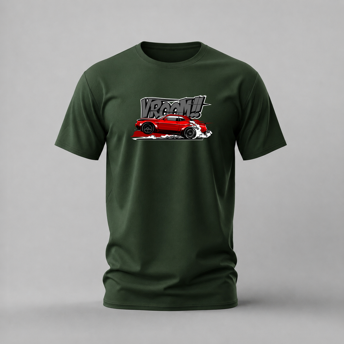 VROOM CHALLENGER Graphic T-Shirt