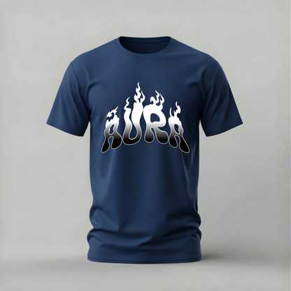 AURA Flame Graphic T-Shirt