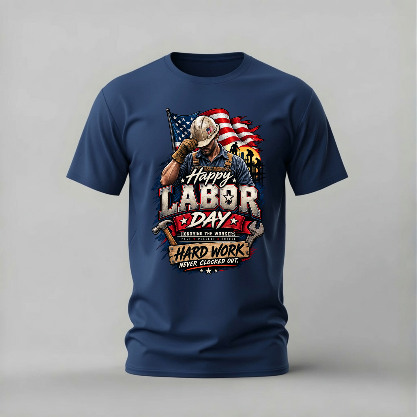 HAPPY LABOR DAY Graphic T-Shirt