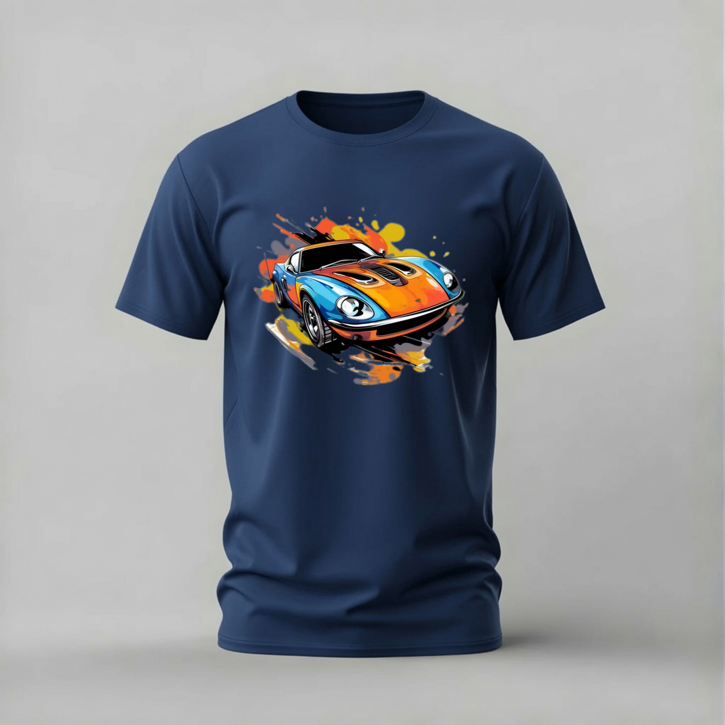 COLORFUL SPORTS CAR Graphic T-Shirt
