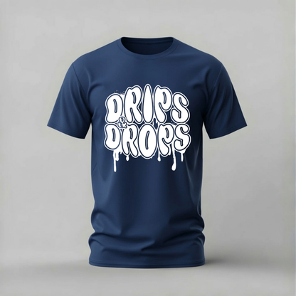DRIPS & DROPS Graphic T-Shirt