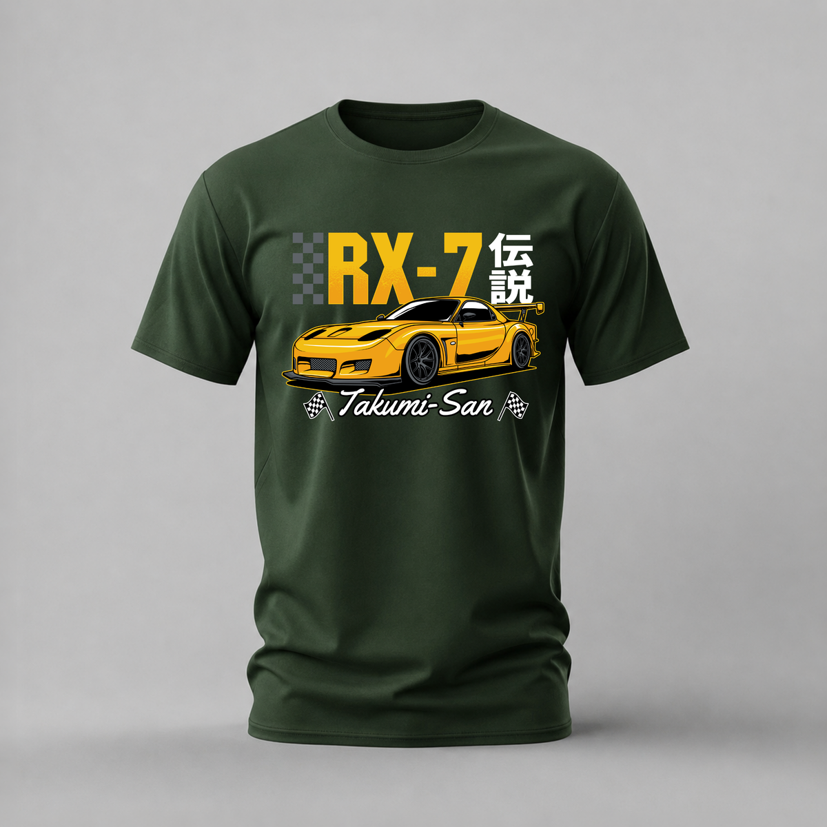 MAZDA RX-7 TAKUMI-SAN Graphic T-Shirt