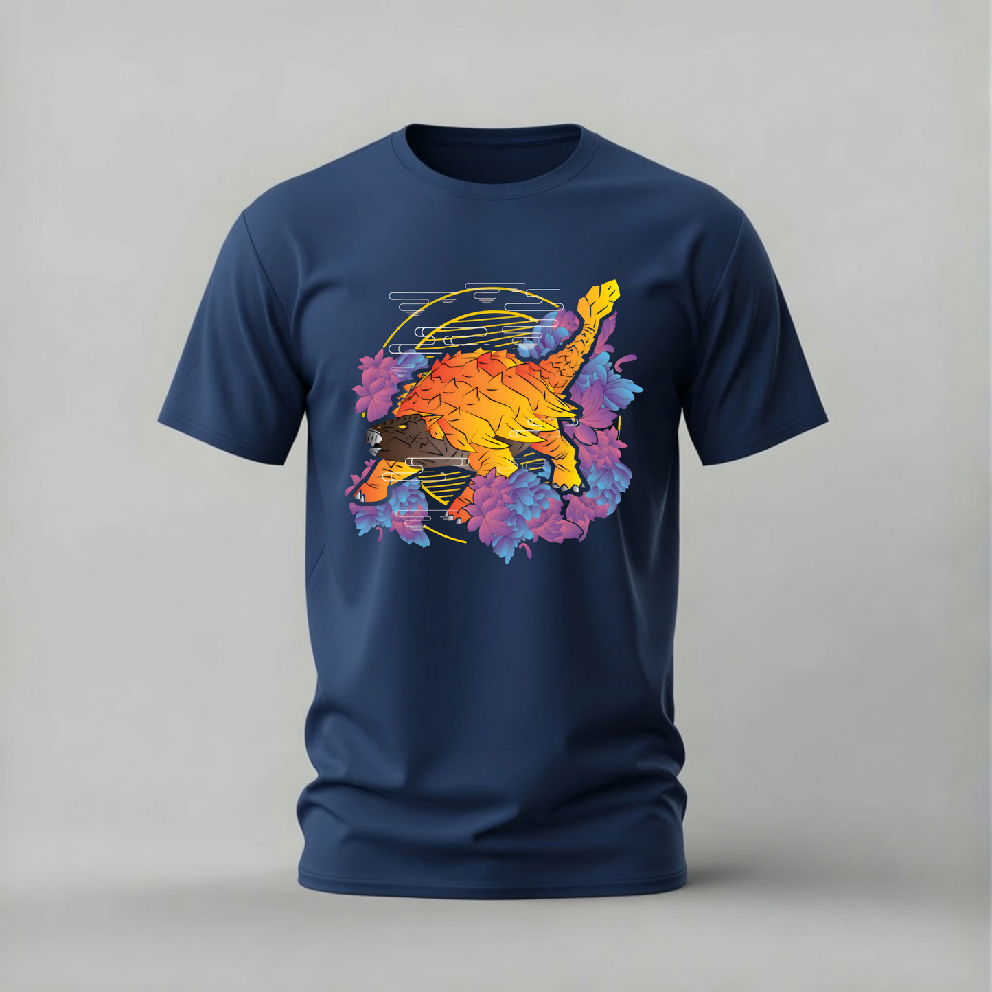 DINOSAUR Floral Graphic T-Shirt