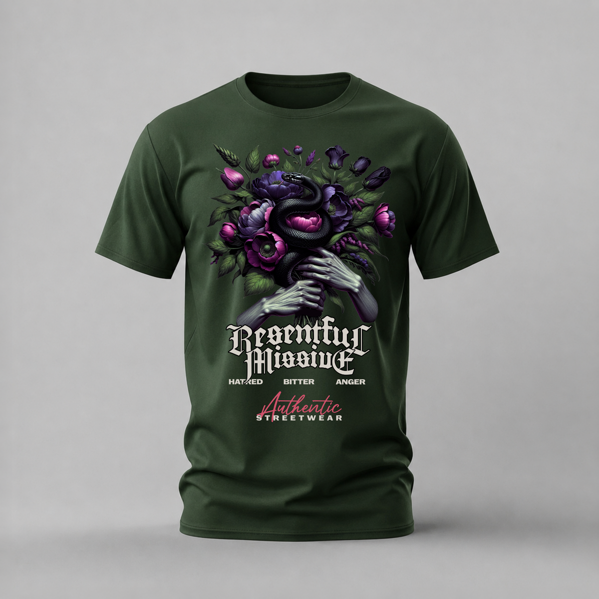 RESENTFUL MISSIVE Graphic T-Shirt